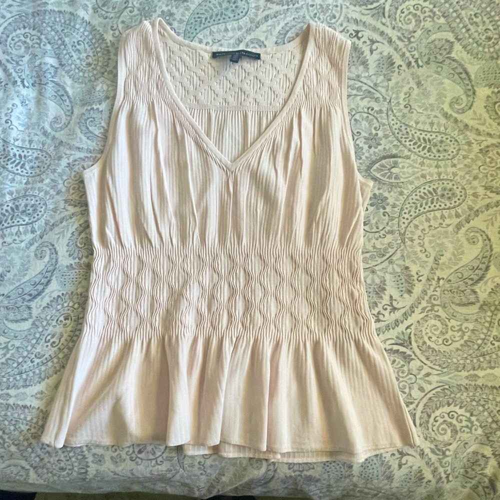 White House Black Market Soft Pink Tank